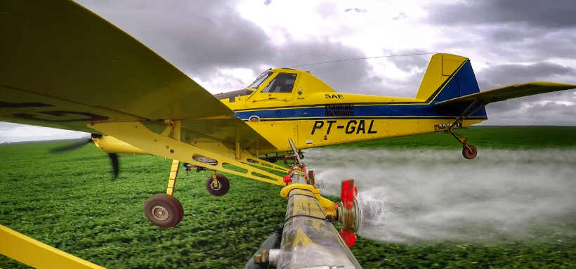 Embrapa destaca a segurança e importância da aviação agrícola