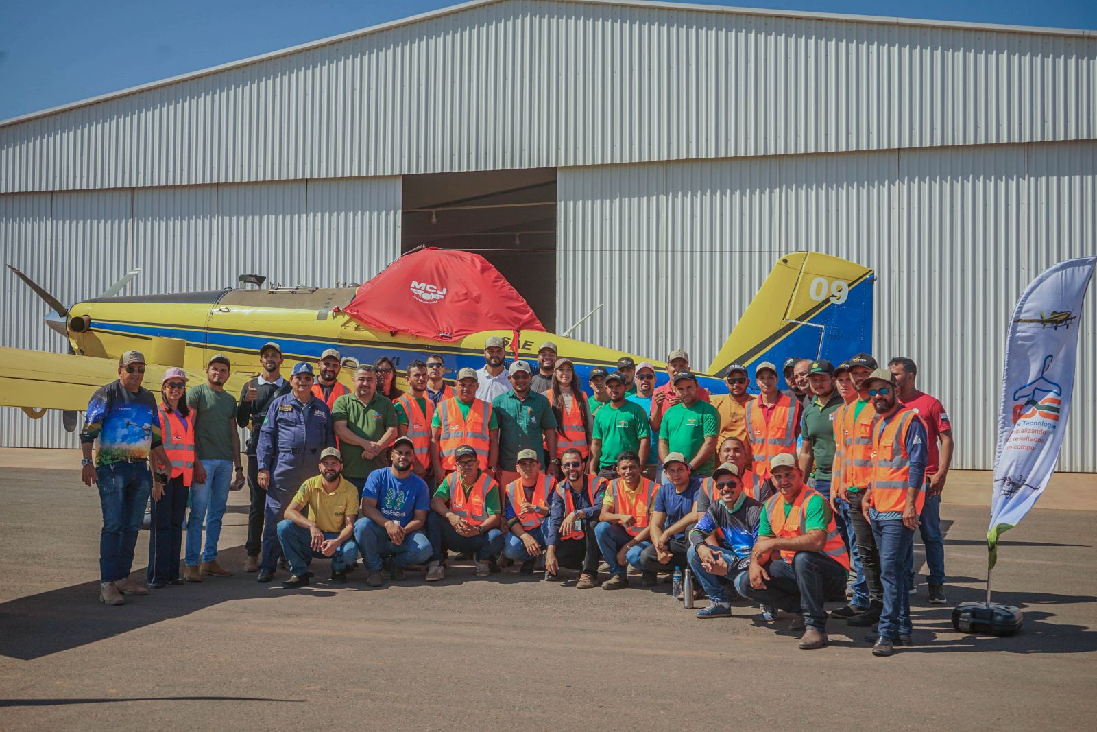 Curso realizado para Coordenadores, Técnicos Executores AVAG e Drones Agrícolas